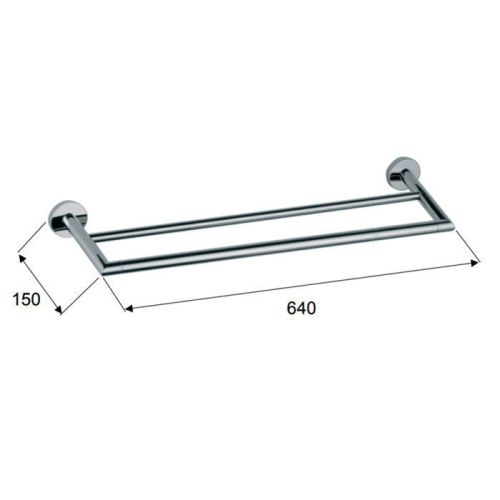 Полотенцедержатель Daniel HILTON accessory HIPS978 - фото 2