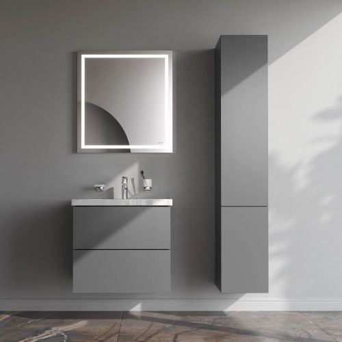 Тумба под раковину Am.Pm Gem M90FHX06022GM 60х40 подвесная цвет серый - фото 5