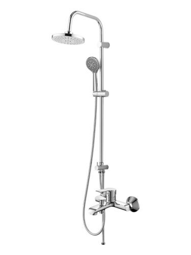 Душевая стойка Orange Prim M42-913cr настенная цвет хром - фото 2