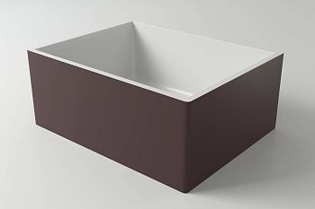 Раковина из искусственного камня Holbi HALLEY 1.02.012.11.2 50х40 встраиваемая цвет белый