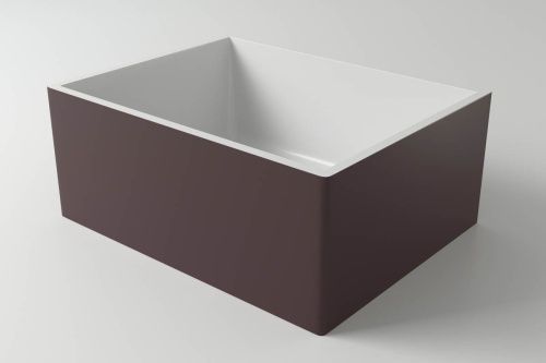 Раковина из искусственного камня Holbi HALLEY 1.02.012.11.2 50х40 встраиваемая цвет белый