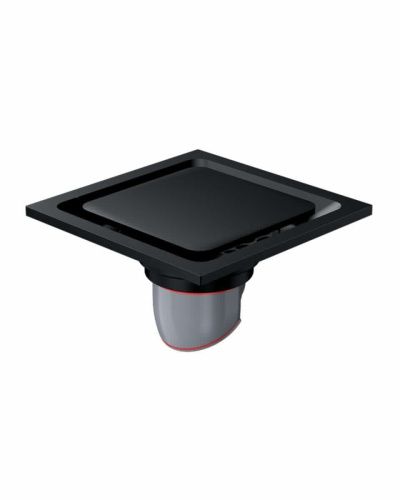 Душевой трап Orange TR01-006b 10х10 черный