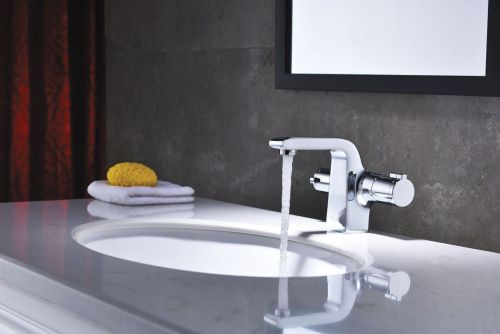 Смеситель LeMark Yeti LM7836C на раковину хром с термостатом - фото 2