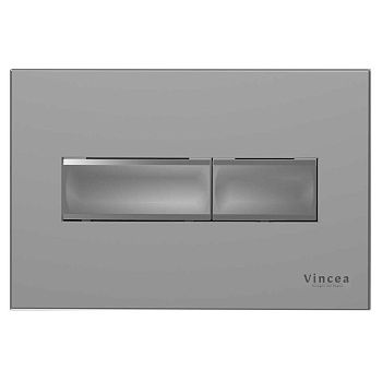 Клавиша смыва механическая Vincea VFP-732MG цвет серый