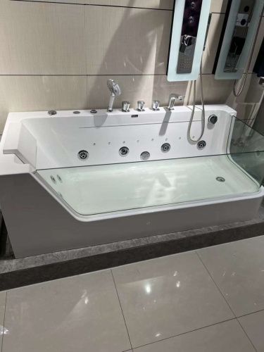 Ванна акриловая Frank 201759001 170х80 угловая асимметричная с каркасом - фото 3