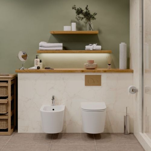 Биде подвесное Iberica Blanca Burgos bide IB.BRA.B12 цвет белый - фото 5