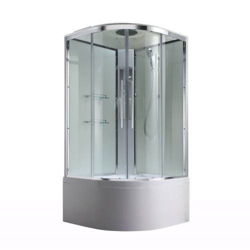 Душевая кабина AvaCan EM EM5011T 110х110 четверть круга с крышей ориентация универсальная - фото 3