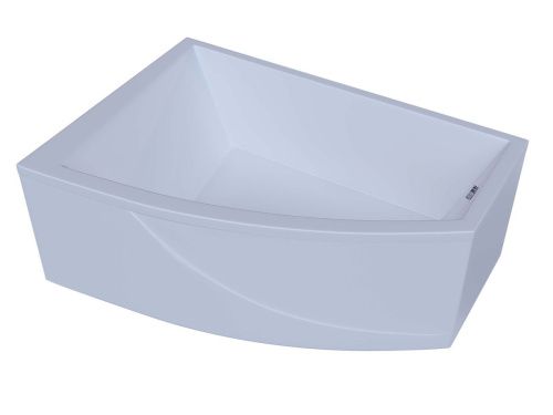Ванна акриловая Aquatek Оракул ORK180-0000004 180х125 пристенная асимметричная с каркасом без ручек - фото 2