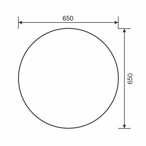 Зеркало Uperwood Modul 2949345680 70х70 подвесное - фото 3