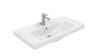 Раковина из сантехнического фарфора Creavit Sera TF185-00CB00E-0000 90х50 накладная цвет белый