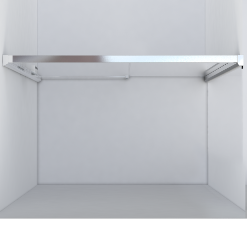 Душевая дверь Vincea Lugano VDS-1L130CLGM-1 130х195 стекло прозрачное профиль вороненая сталь - фото 4