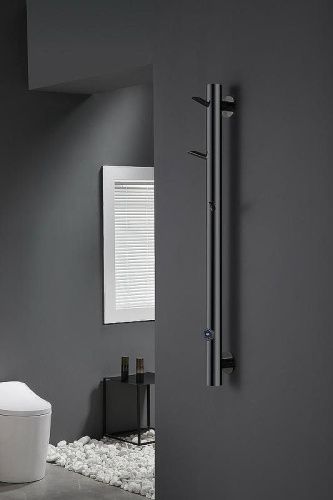 Полотенцесушитель электрический Boheme OAK 724-SGM 20х150 черный - фото 2