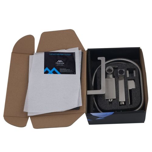 Гигиенический душ со смесителем Fashun A57704 серый - фото 5