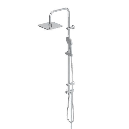 Душевая стойка Dorff Norma D0712000 настенная цвет хром/серый - фото 2