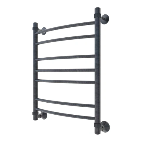 Полотенцесушитель водяной Veconi Nemi-A N6050GR-A 50х60 серый