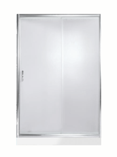 Душевая дверь River BERING 10000002016 140х185 стекло матовое профиль хром - фото 3