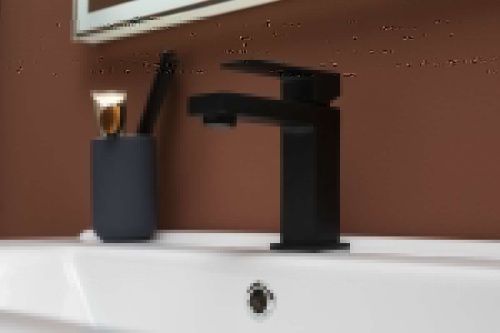 Смеситель Paffoni Elle EL071NO на раковину черный - фото 4