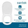 Крышка сиденье для унитаза Santek Юнион 1WH501634