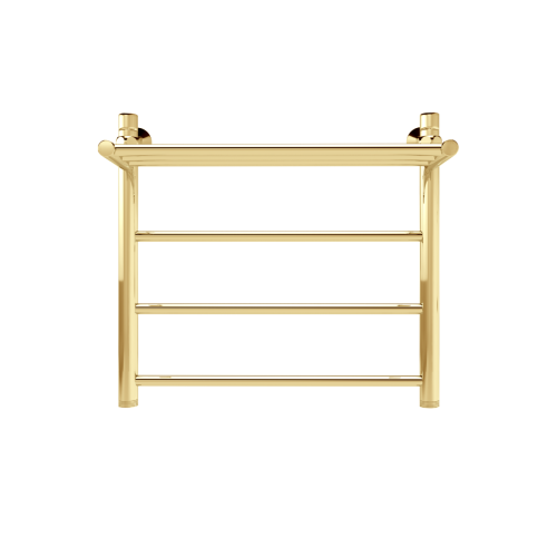 Полотенцесушитель водяной Indigo Line LLSHW60-50GDPK3 55х60 золото - фото 2