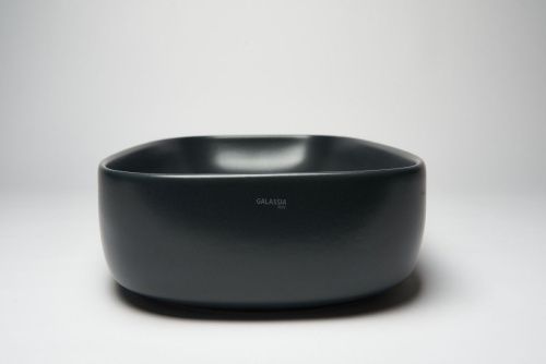 Раковина из сантехнического фарфора Galassia Dream 7301NEMT 50х40 накладная цвет черный - фото 4