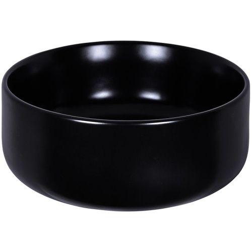 Раковина из сантехнического фарфора Orange B07-345B 30х30 накладная цвет черный - фото 4