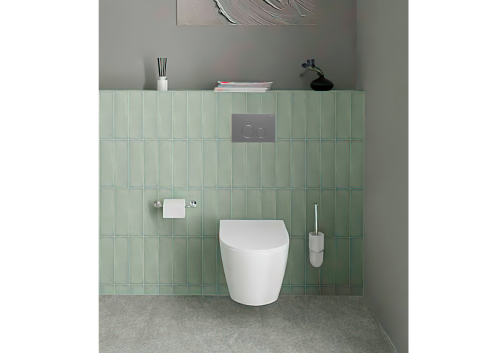 Клавиша смыва механическая Aquatek KDI-0000018 цвет хром - фото 3