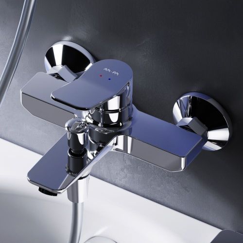 Смеситель для ванны и душа Am.Pm X-Joy F85A10000 настенный хром