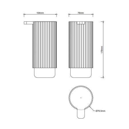 Дозатор Decor Walther OF.LINE 671241