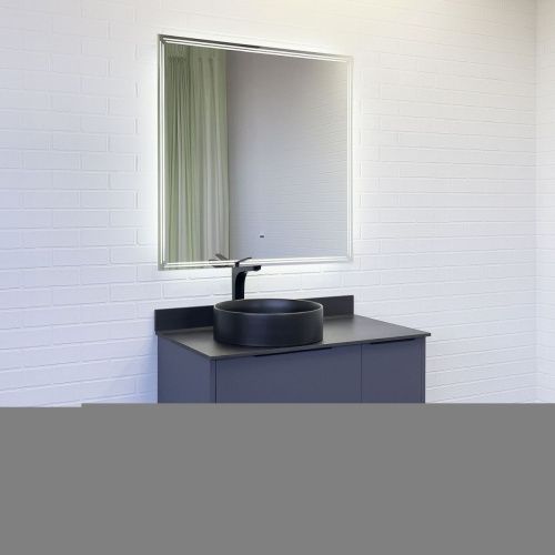 Зеркало с подсветкой Comforty Джанкой 00-00014155CF 90х90 подвесное - фото 3