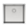 Кухонная мойка Paulmark LASSAN 49 UNI LA49-BS 40х45 цвет нержавеющая сталь поверхность брашированная