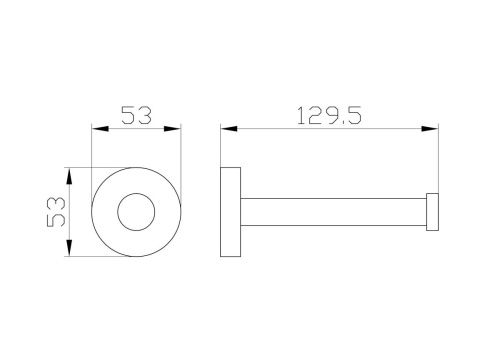 Бумагодержатель Wonzon & Woghand Easy WW-8106 - фото 2