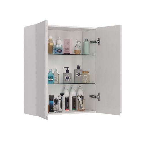 Шкаф LeMark Veon LM01V60SH 60х80 подвесной цвет белый - фото 2