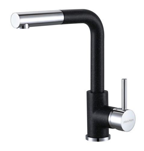 Смеситель для кухни Paulmark KASSEL Ka214311-308 на мойку черный