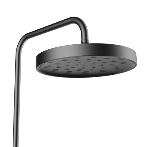 Душевая стойка Vincea Inspire VSFS-3I12TGM настенная цвет вороненая сталь с термостатом - фото 5