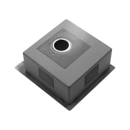 Кухонная мойка Melana ProfLine MLN-R44485H 45х50 цвет серый поверхность матовая