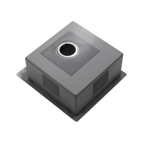 Кухонная мойка Melana ProfLine MLN-R44485H 45х50 цвет серый поверхность матовая - фото 3