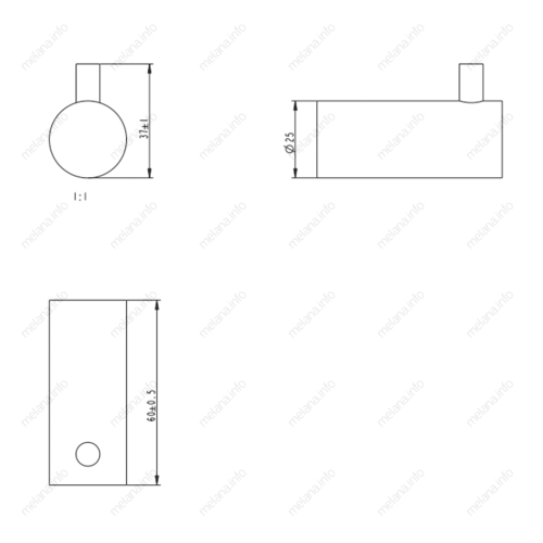 Крючок Melana 865008 - фото 2