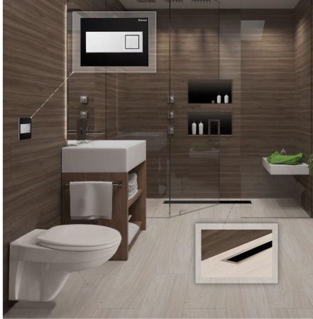 Унитаз подвесной Pestan Fluenta 40006460 белый с сиденьем микролифт безободковый душевой смыв