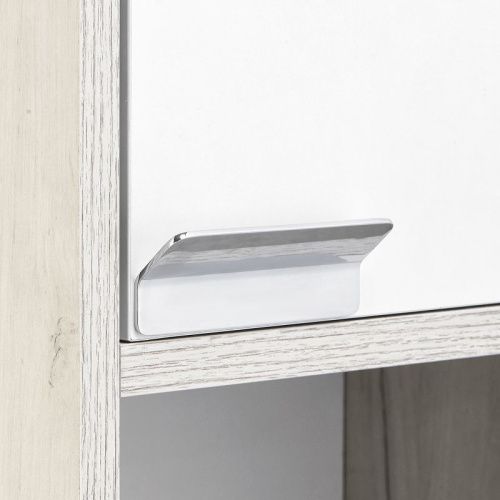 Шкаф Aquaton Флай 1A237903FAX1R 40х90 подвесной цвет белый/бежевый - фото 3