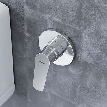 Смеситель для душа Damixa Jupiter 777500001 встраиваемый в стену хром