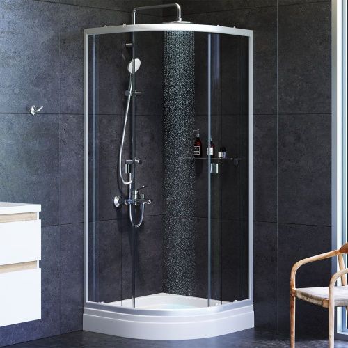 Душевой уголок Am.Pm X-Joy W88G-205-080MT64 80х80 стекло прозрачное профиль хром без поддона - фото 3