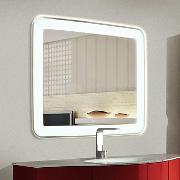 Зеркало с подсветкой Art&Max LATINA AM-Lat-900-800-DS-F 90х80 подвесное