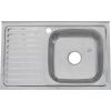 Кухонная мойка Melana 005 t R (*10) 80х50 цвет хром поверхность полированная