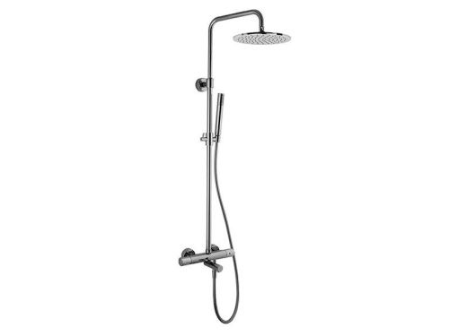 Душевая стойка Fima Carlo Frattini F3154/RP259CR настенная цвет хром