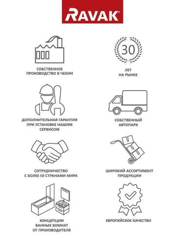 Душевая дверь Ravak 03GD0300Z1 110х190 стекло прозрачное профиль черный - фото 5