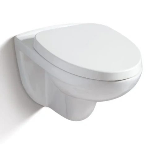 Чаша унитаза подвесная Arrow FB2649H цвет белый без сиденья безободковая каскадный смыв - фото 3