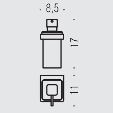 Дозатор Colombo Lulu B9321.HPS-VAN
