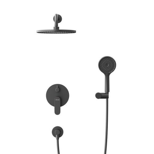 Душевая система Cezares STYLUS STYLUS-DSET-NOP встраиваемая в стену цвет черный - фото 3