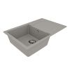 Кухонная мойка LeMark Imandra 760 9910027 75х50 цвет серый поверхность матовая