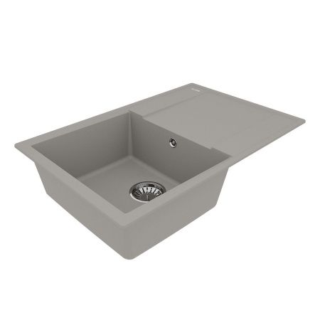 Кухонная мойка LeMark Imandra 760 9910027 75х50 цвет серый поверхность матовая